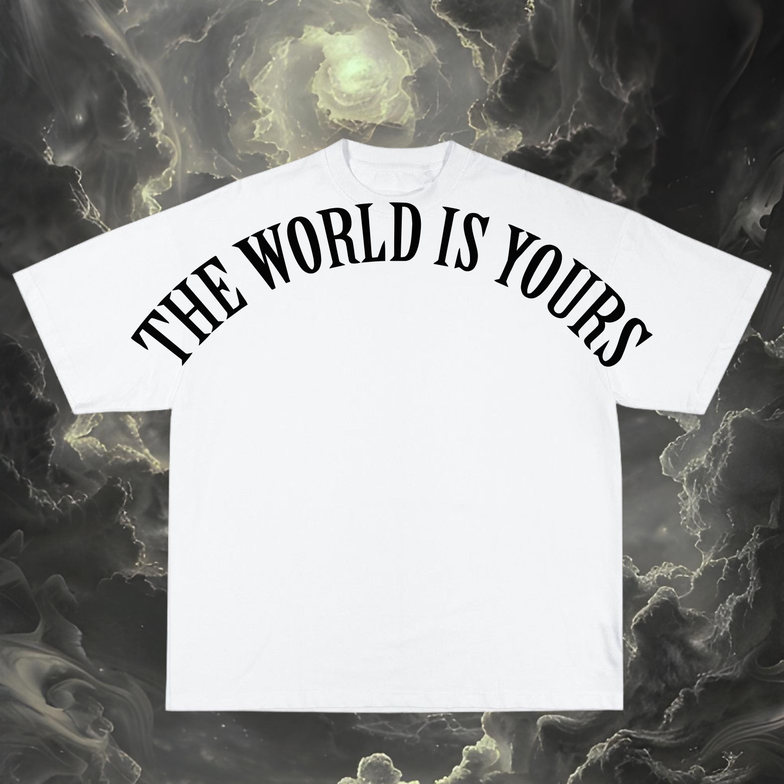 Camiseta de algodón con diseño de billete alado