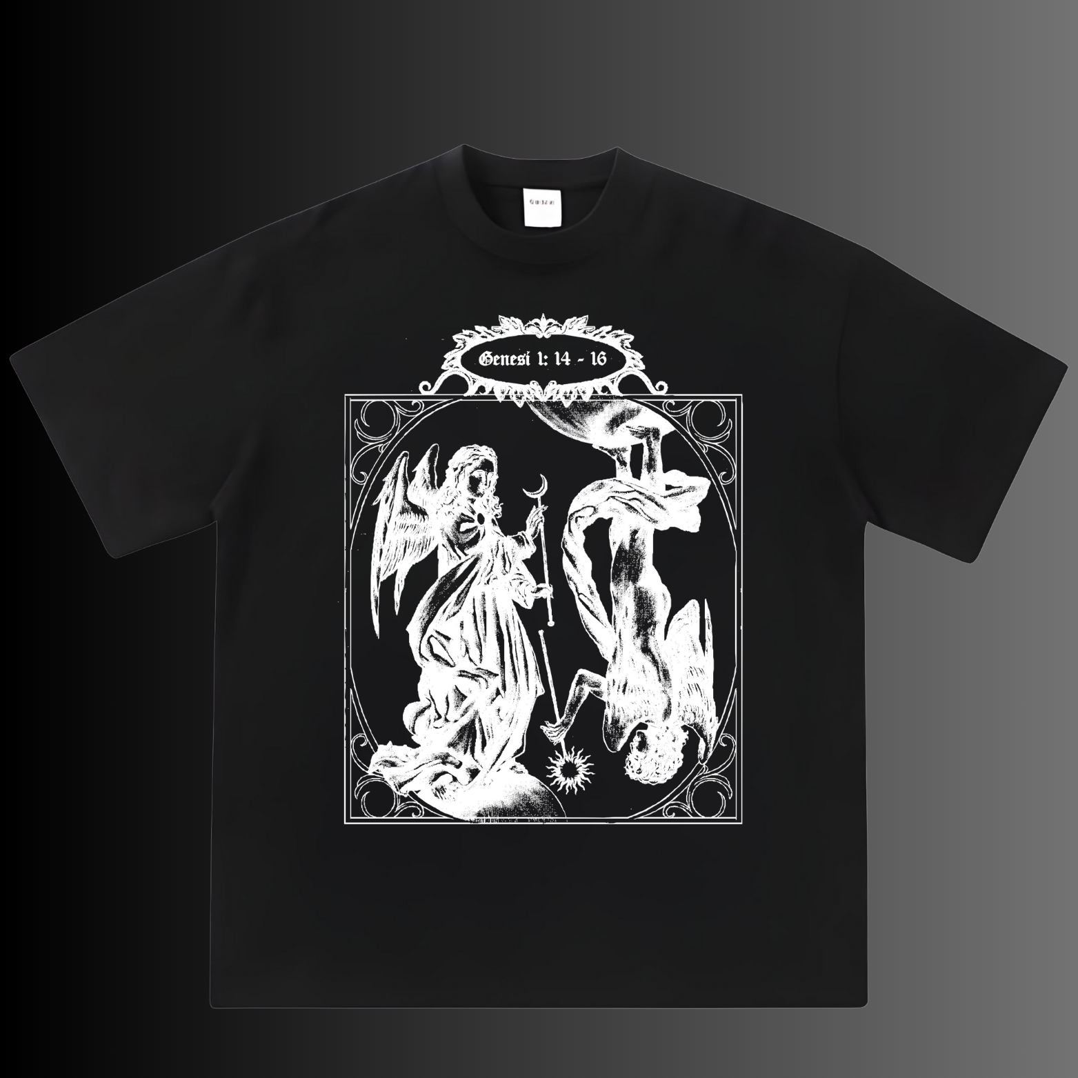 Camiseta con diseño artístico