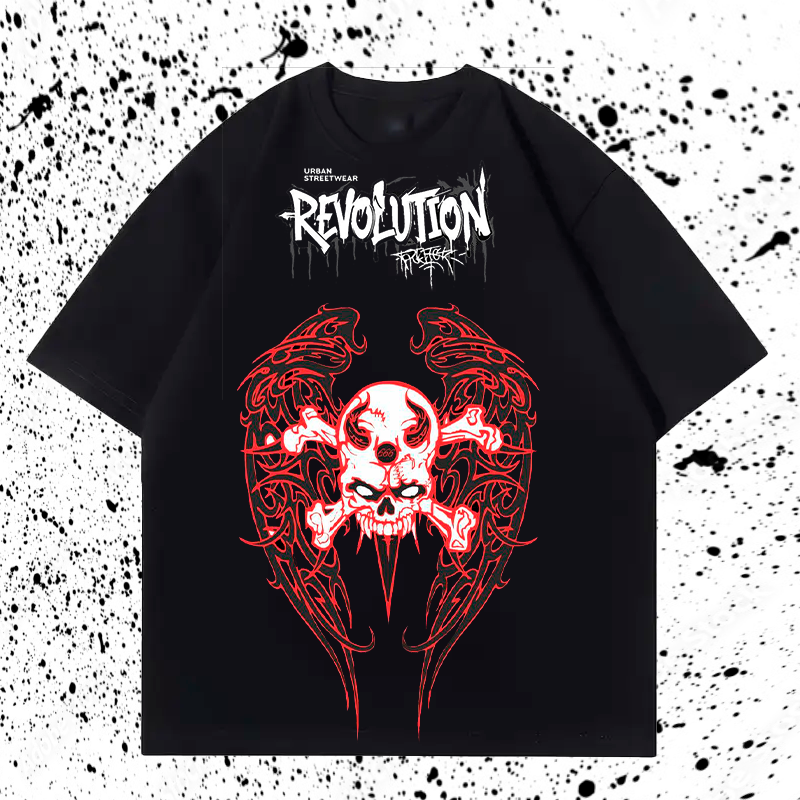 Camiseta Revolution Skull