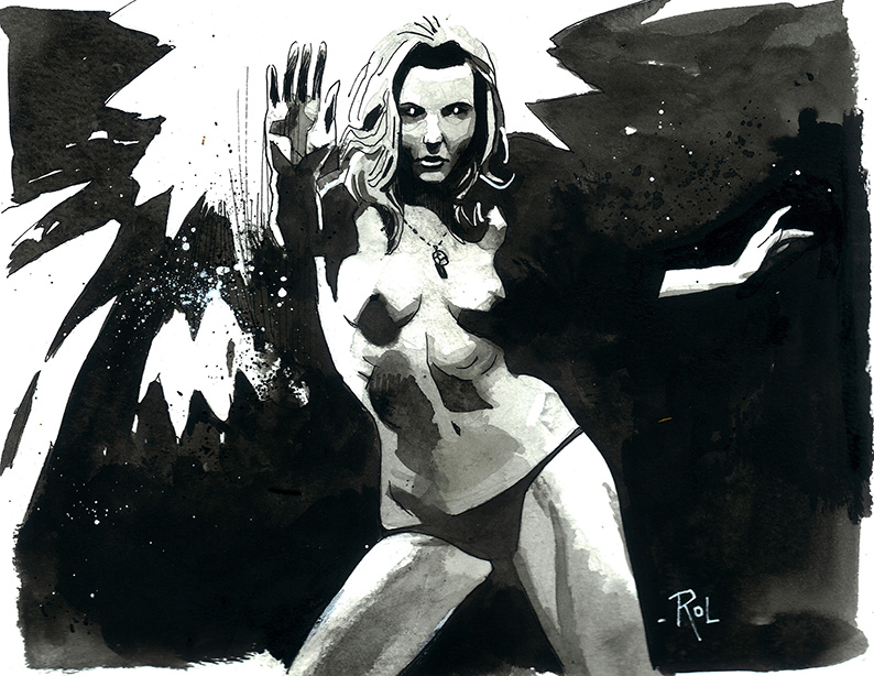 Monochrome Art Print