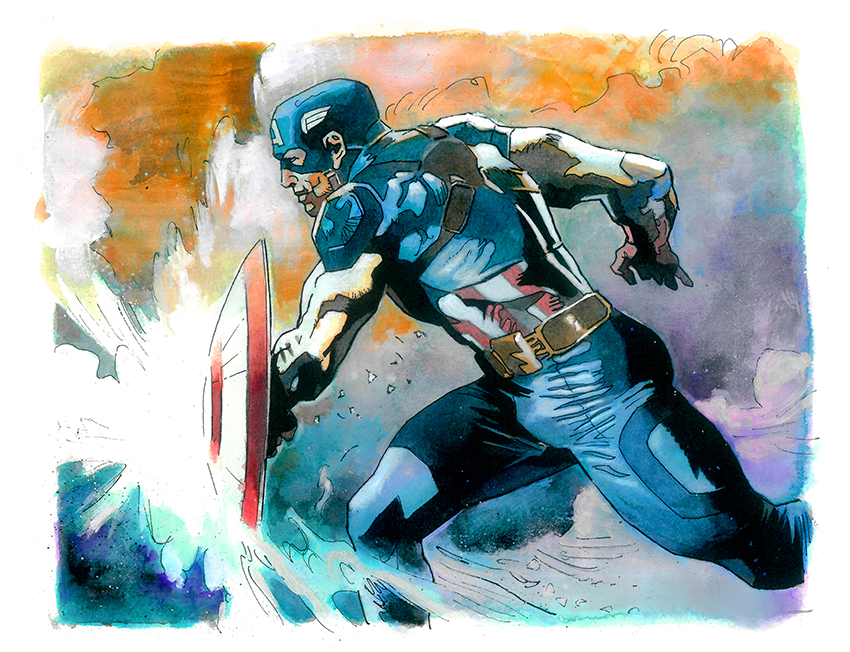 Action Hero Illustration