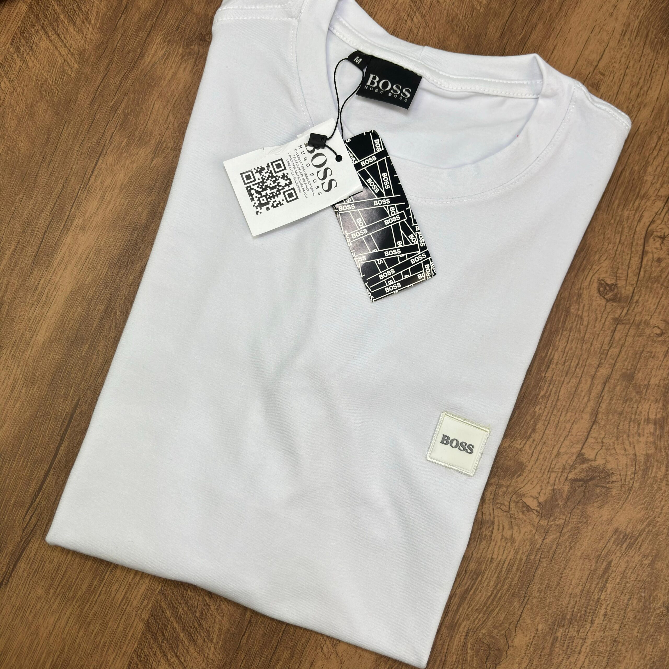 Camiseta Branca Boss