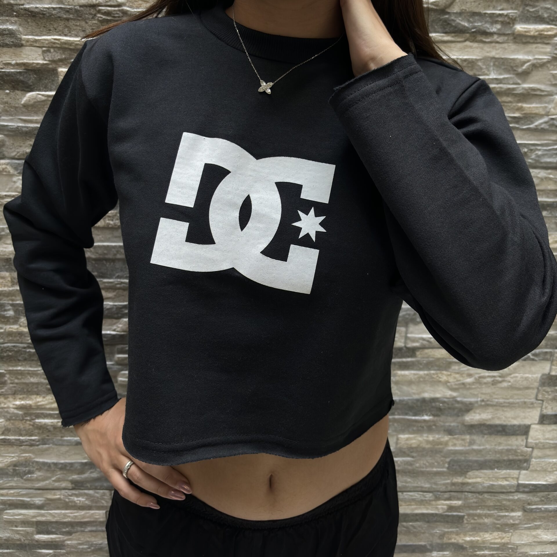 Moletom Cropped DC