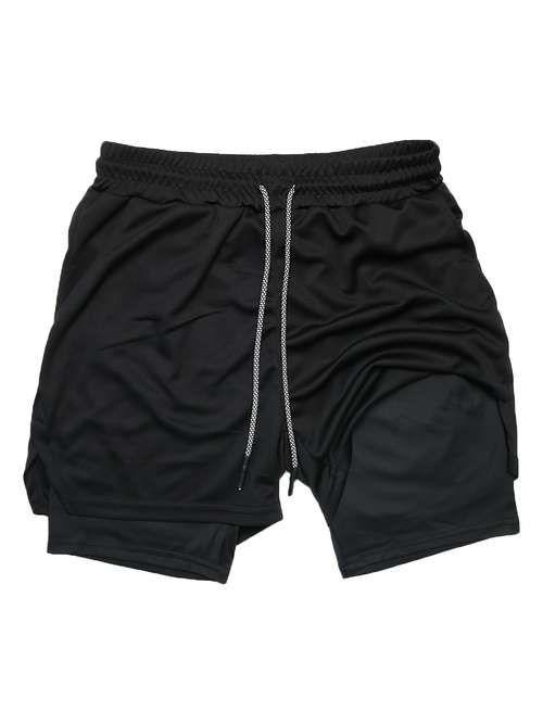 Shorts Esportivos Dri-Fit Preto