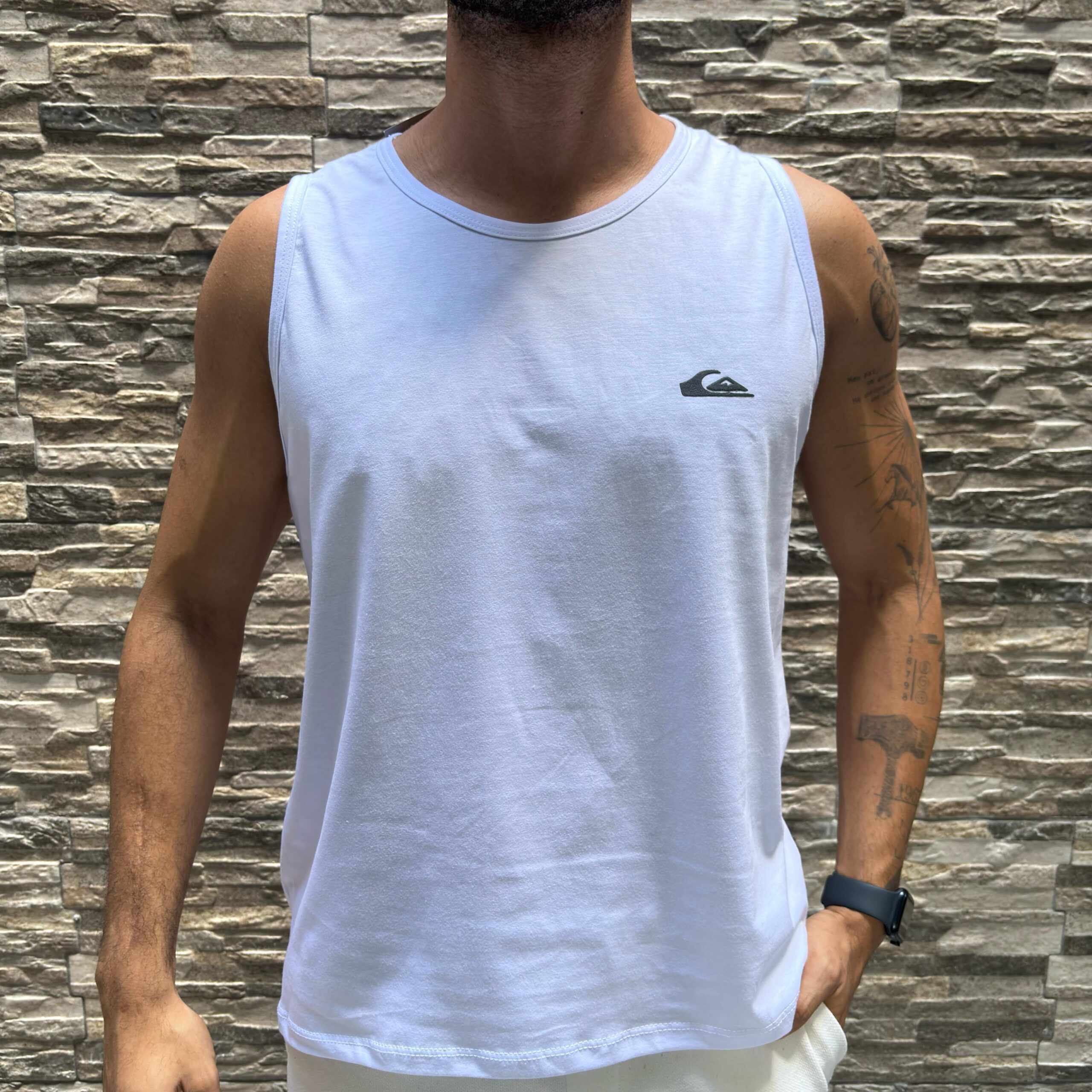 Camiseta Regata Branca