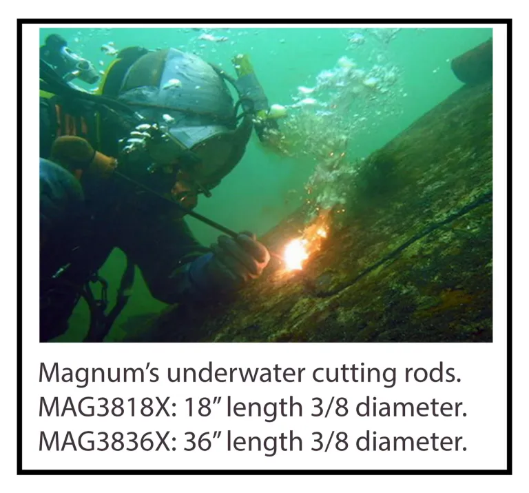 3/8" x 36" Underwater Cutting Rods