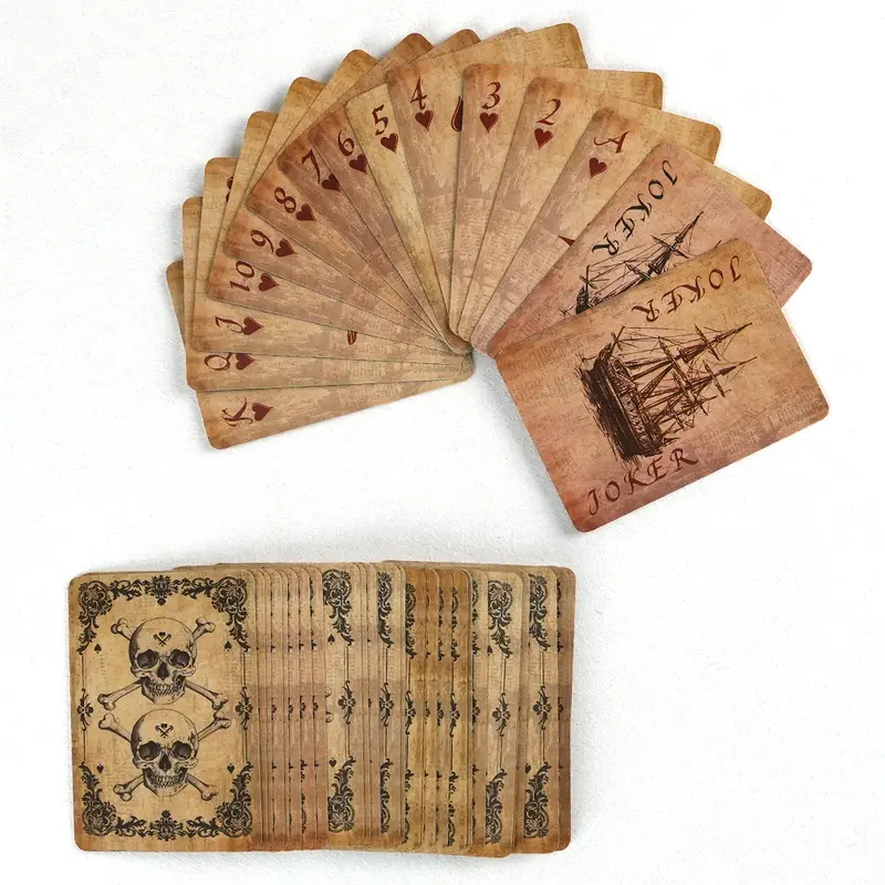 Retro Pirate Cards
