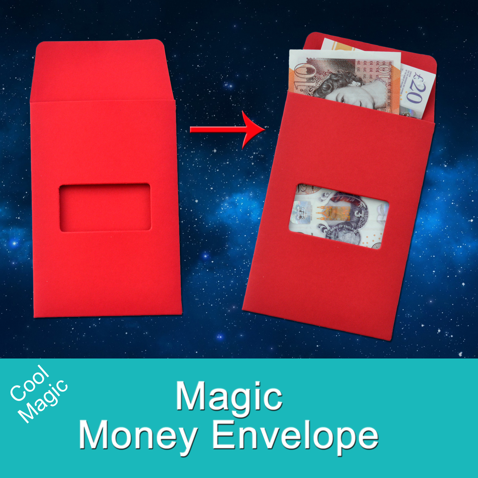 Appearing Money Envelope