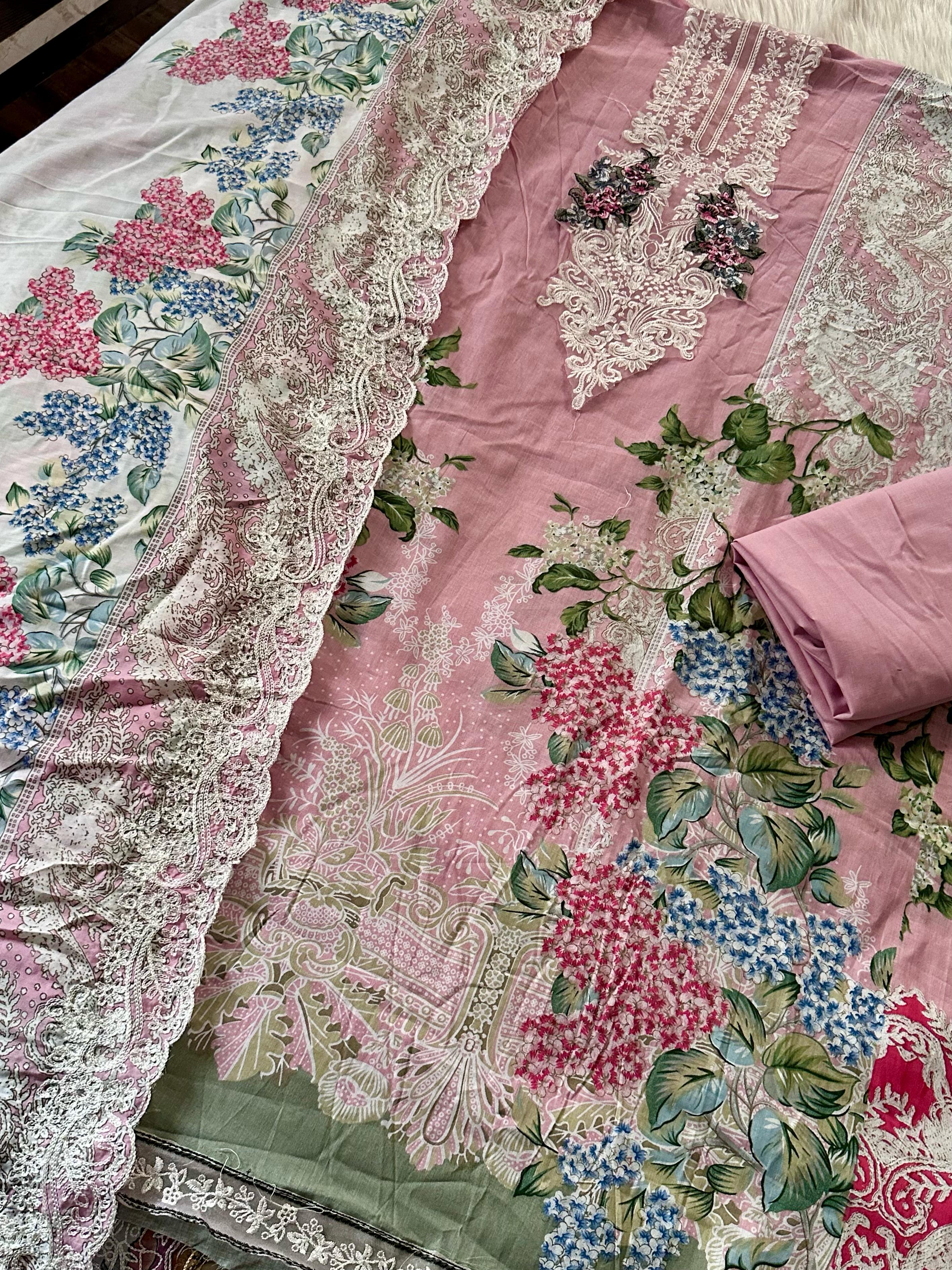 JIHAN PRESENT NEEDLE WONDER LAWN COLLECTION VOL-4