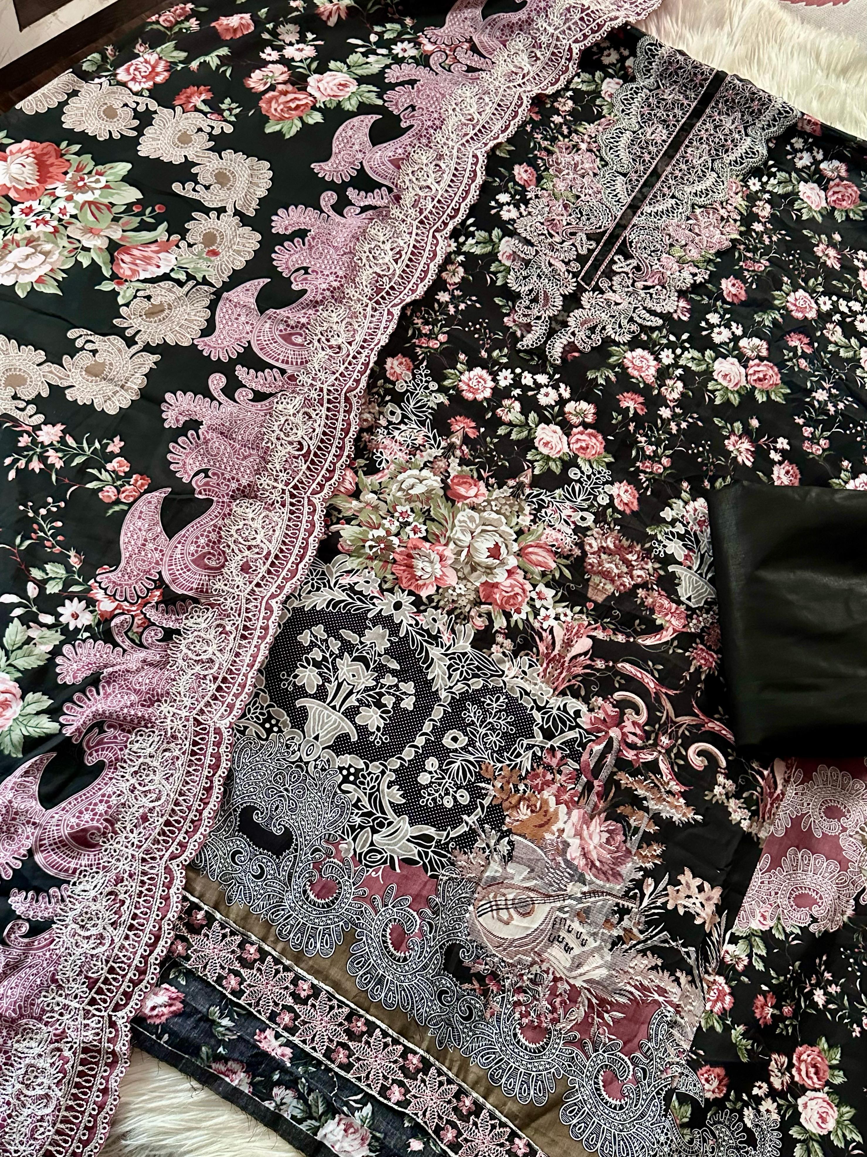 JIHAN PRESENT NEEDLE WONDER LAWN COLLECTION VOL-4