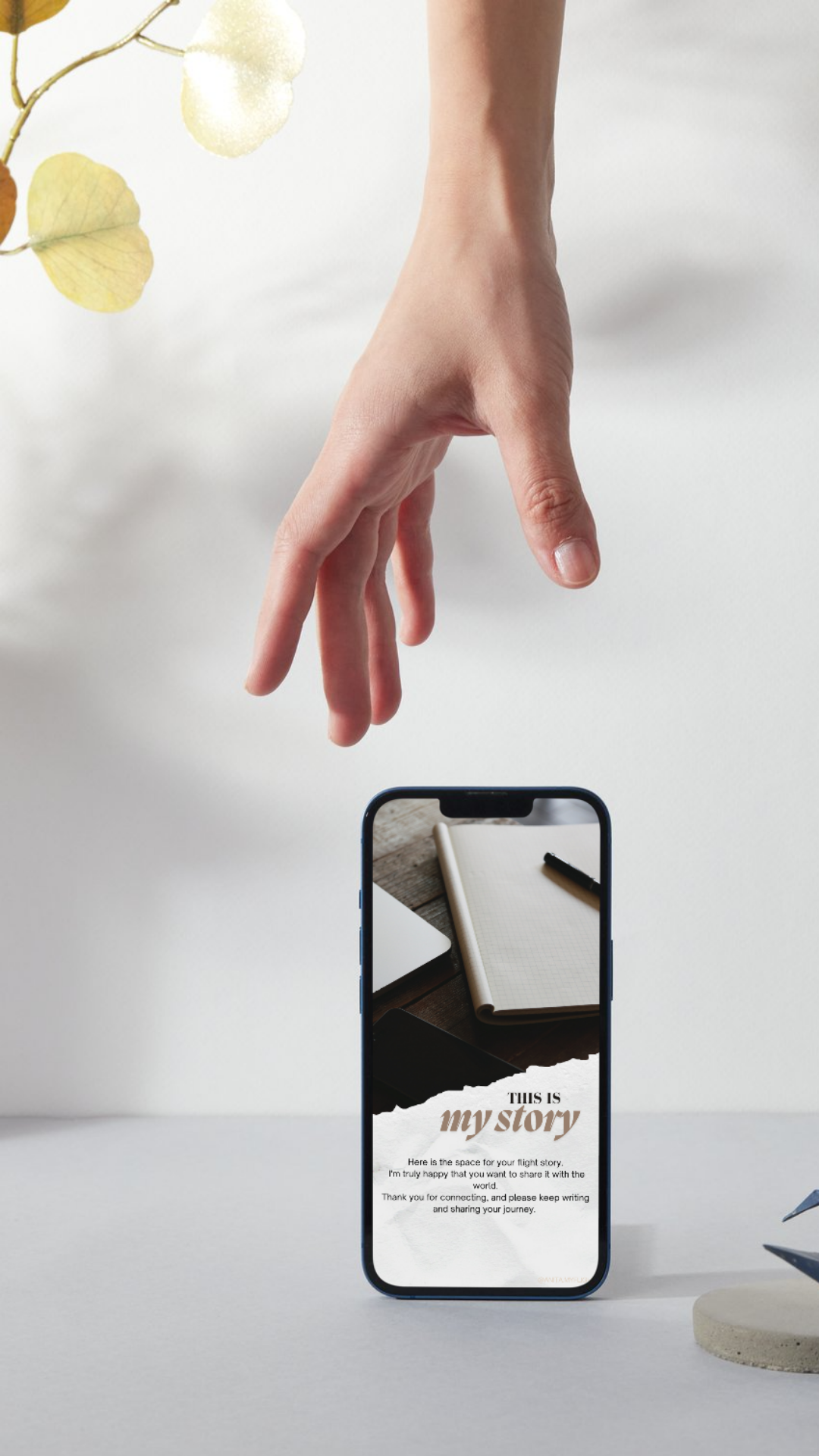 My Flight Story – 10 Instagram Story Templates