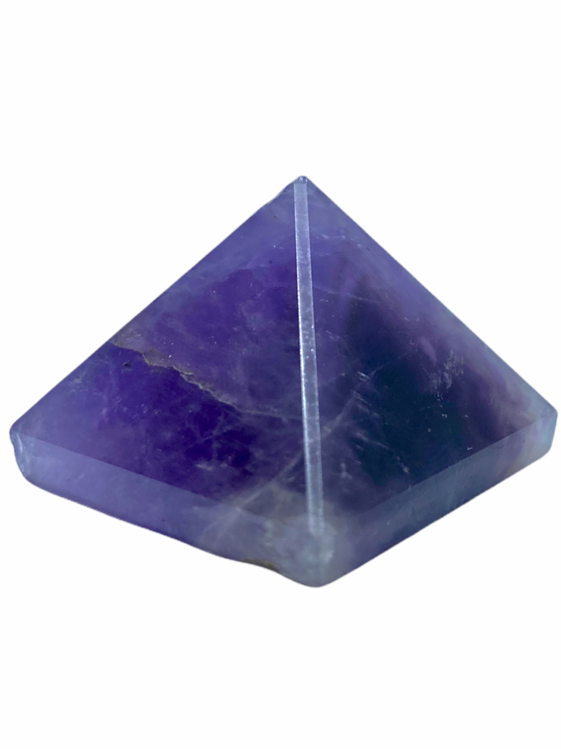 Spiritual Elementz Amethyst Pyramid (1'Inch) Stone of Spirituality & Peace of Mind.
