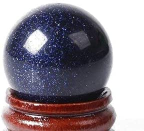 Spiritual Elementz Reiki Healing Blue Goldstone Gemstone Sphere Ball (30-40mm)