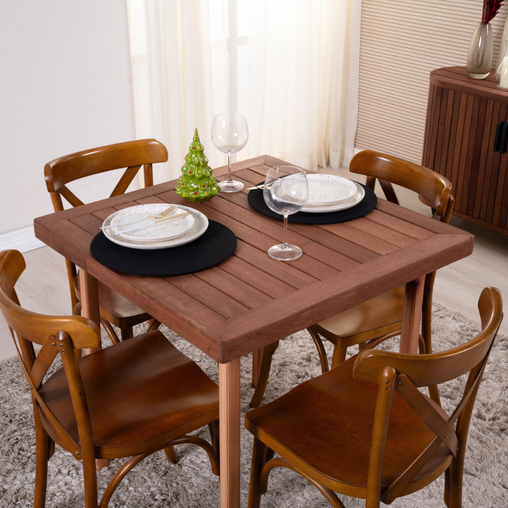 Kits Capa Sousplat Basic Liso Tecido Oxford e Base MDF 