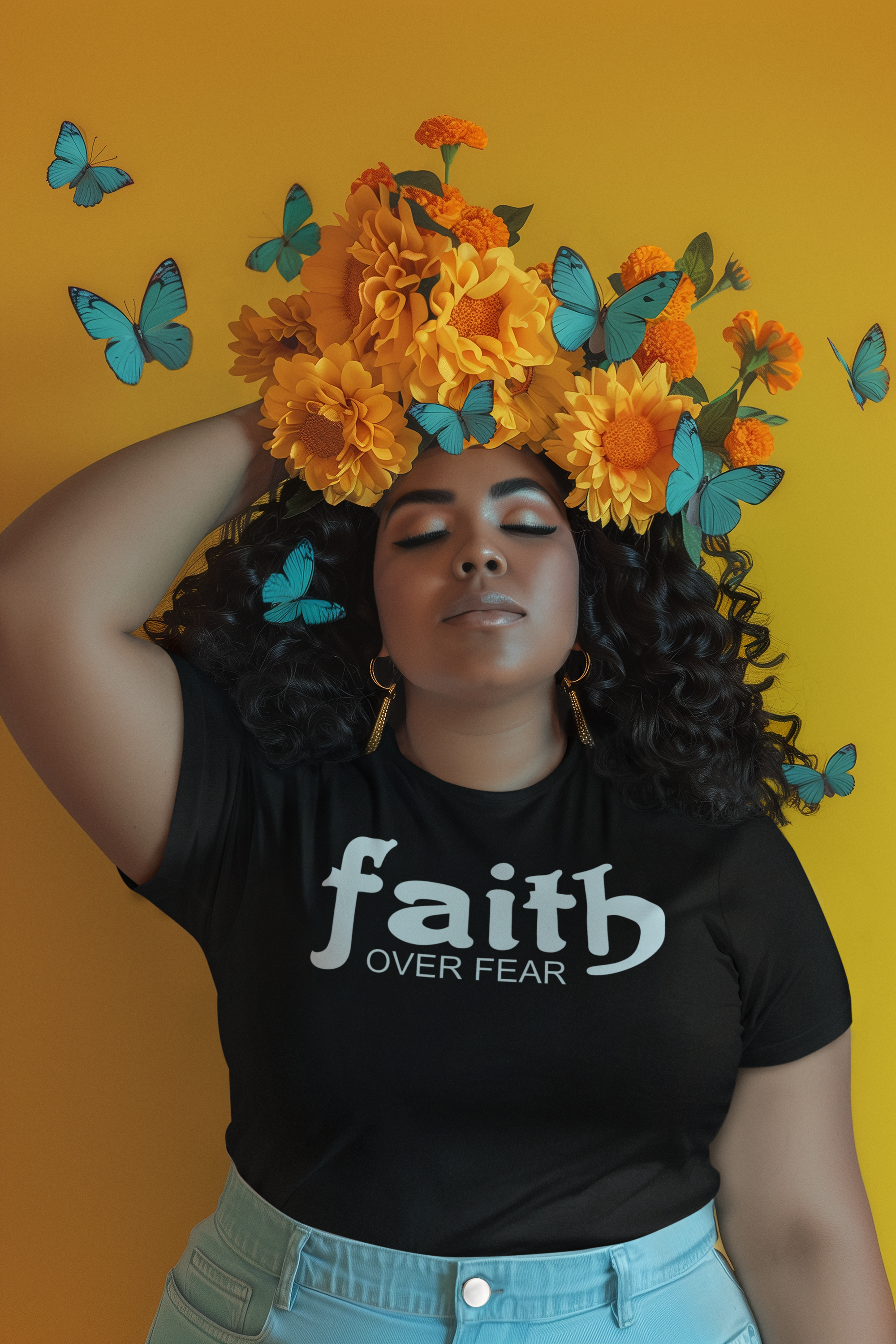 Faith over Fear Graphic T-Shirt