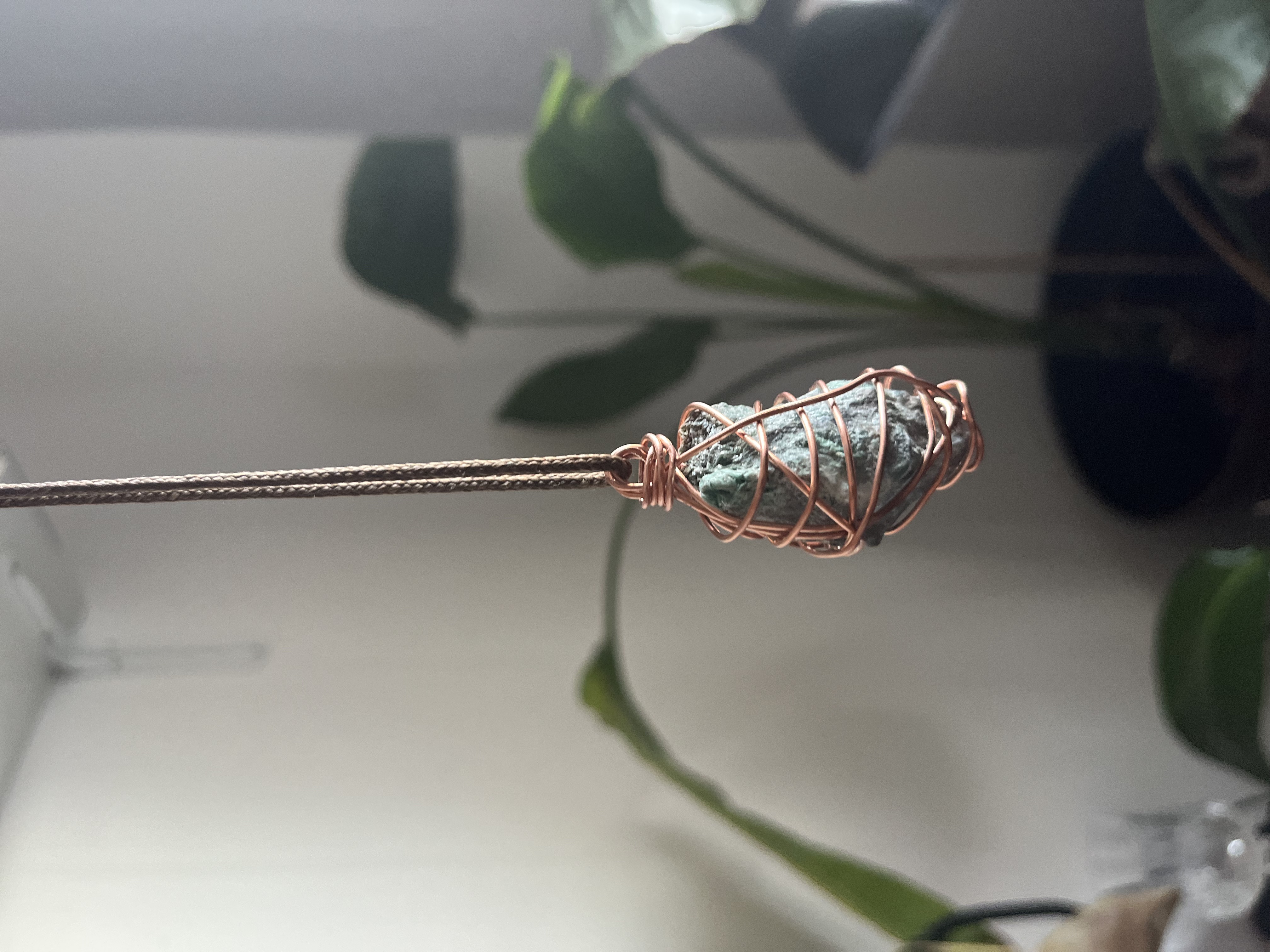 Chrysocolla (Copper Wrapped)