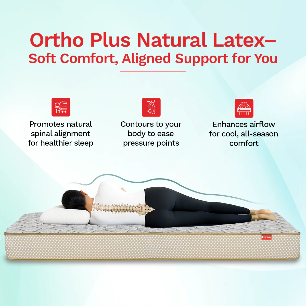 Ortho Plus Natural Latex Mattress