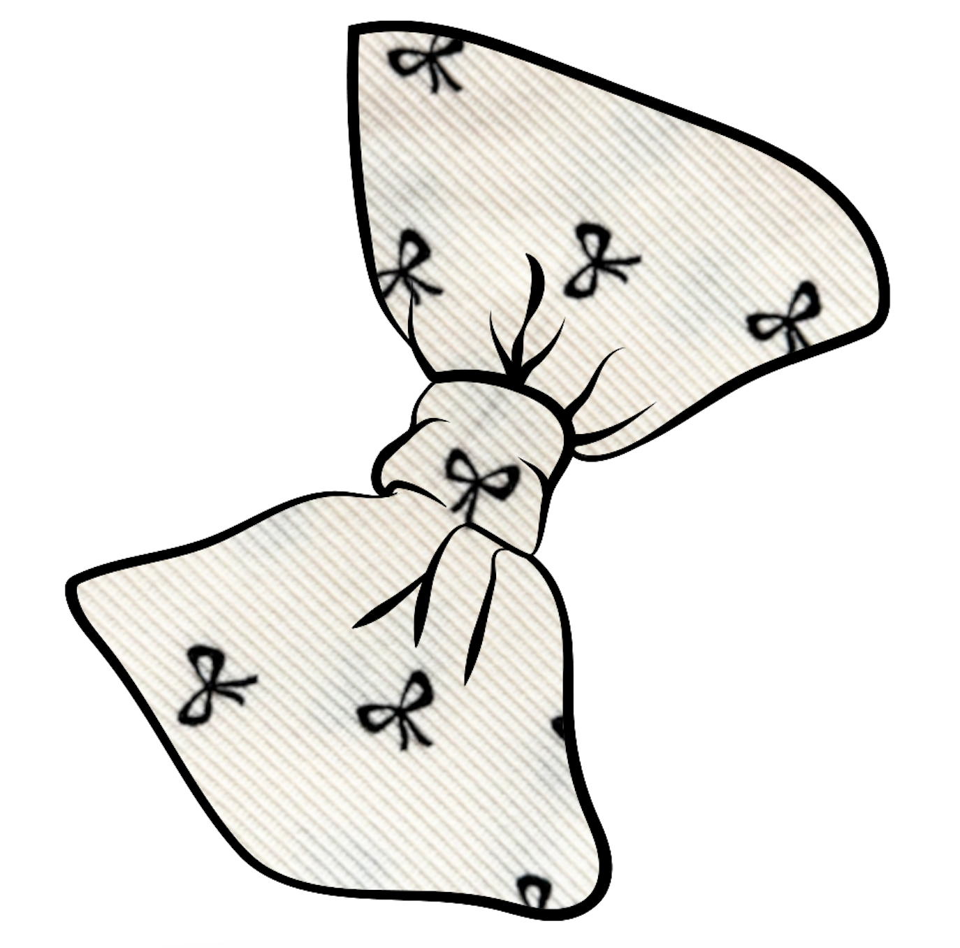 Black Bow Mila Bow