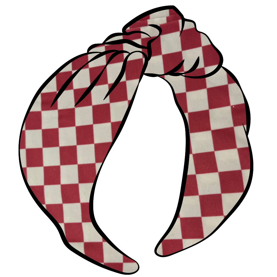 Pink Checkered Diadema