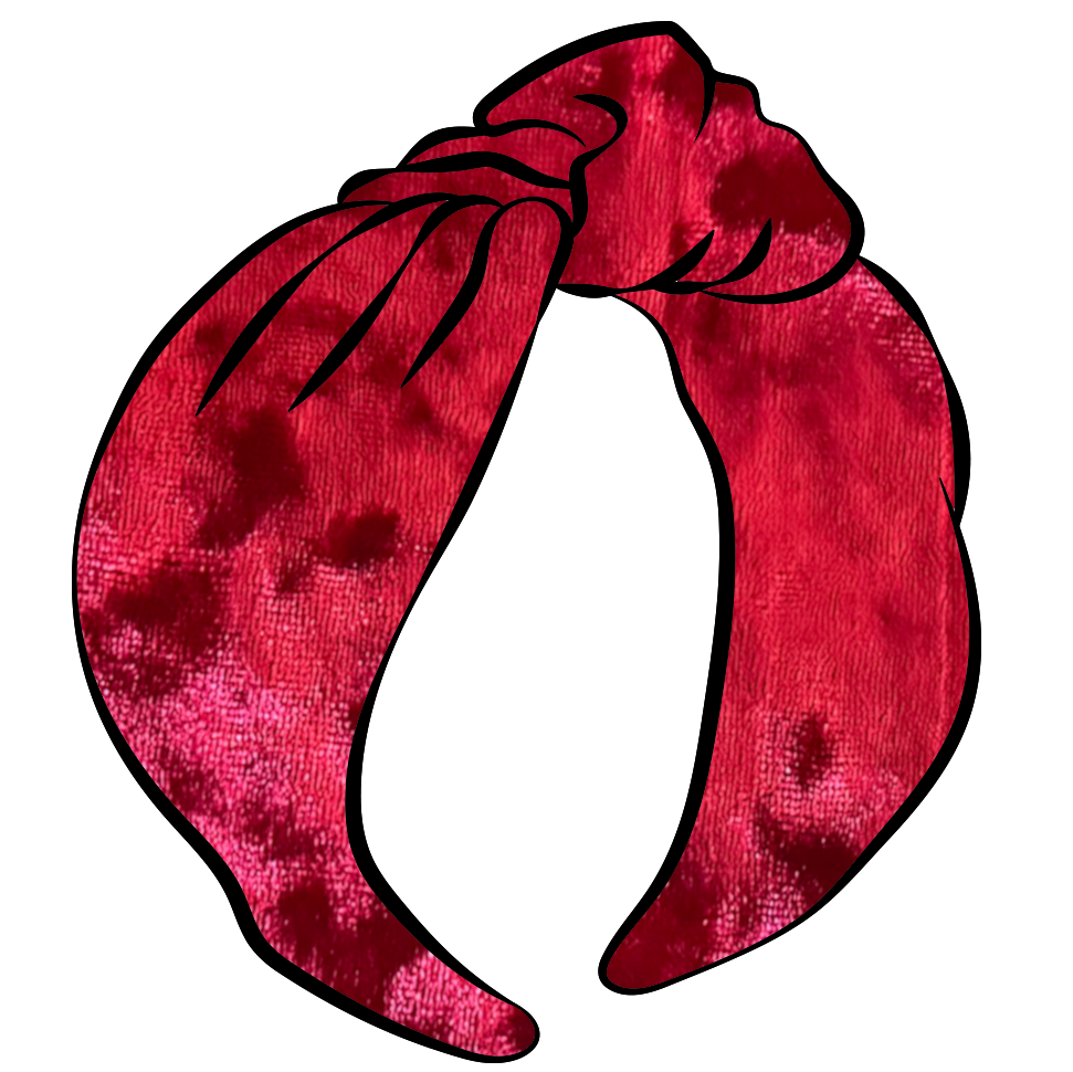 Red Velvet Diadema