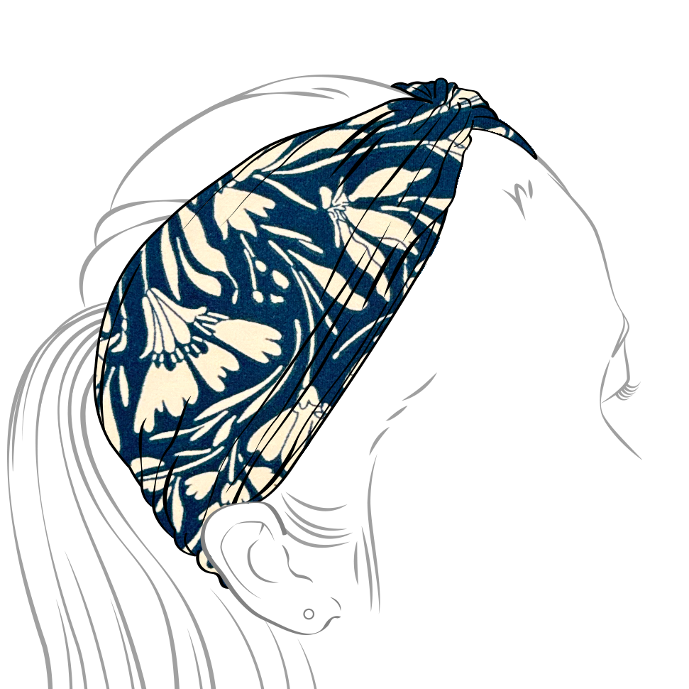 Teal Floral Mila Band