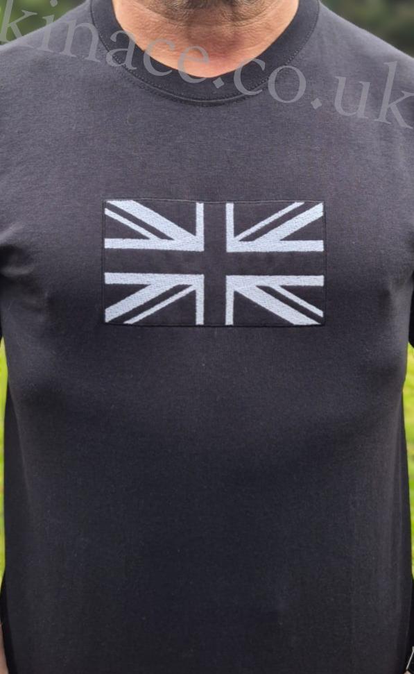 Union Jack T Shirt . . . in Black & White !