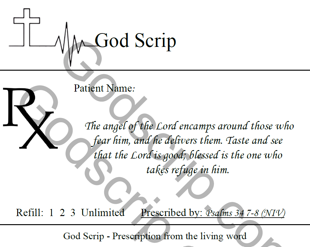 PSALMS 34: 7-8 (NIV)