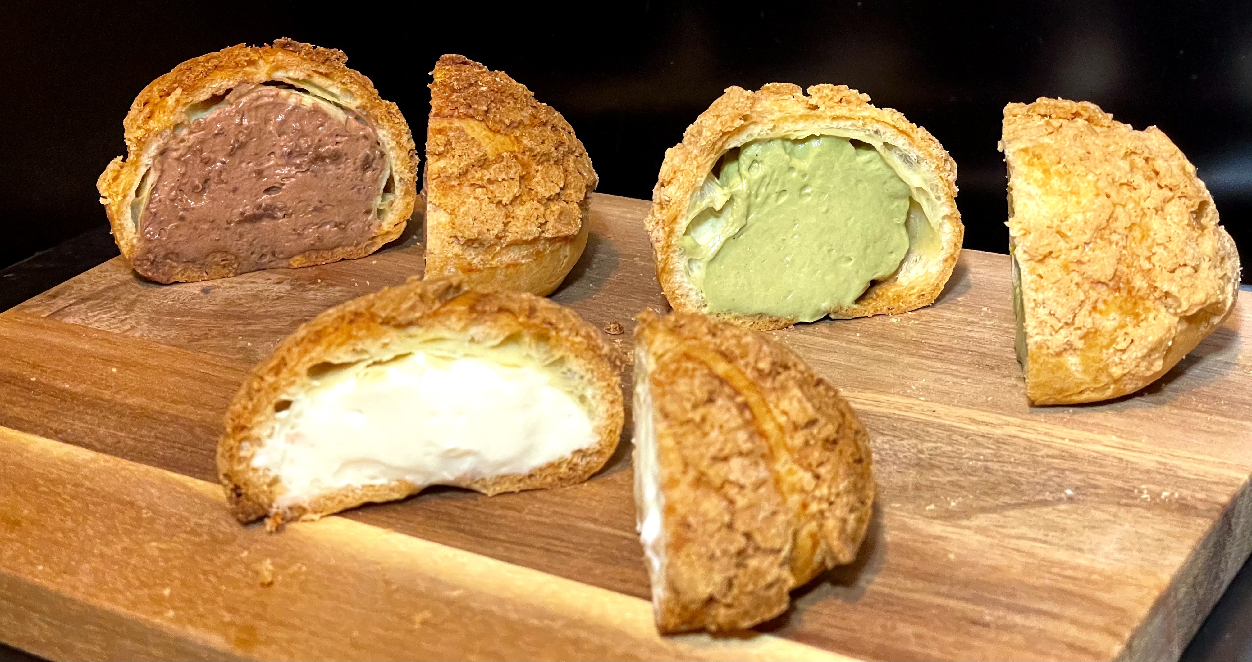 Cream Puff (vanilla / chocolate / matcha)