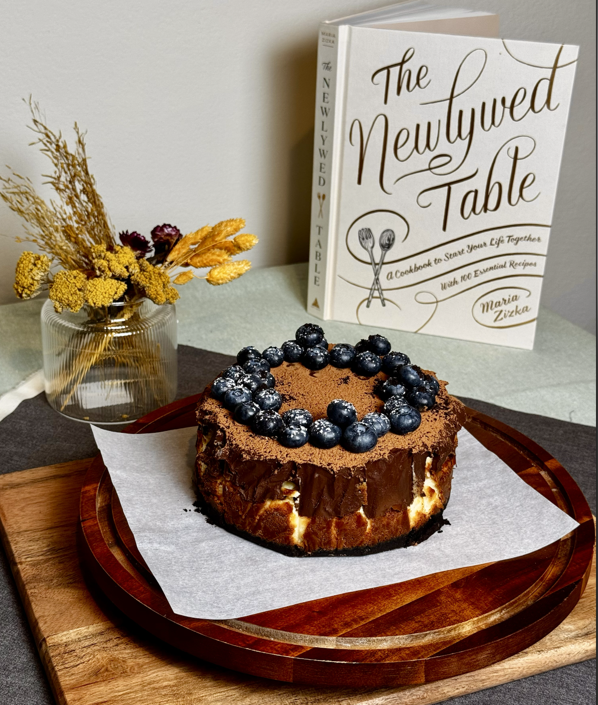 Alex's Cake (Nama Chocolate Basque Cheesecake)