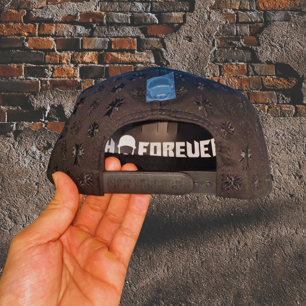 El Barbas Hats | Chrome Blackout