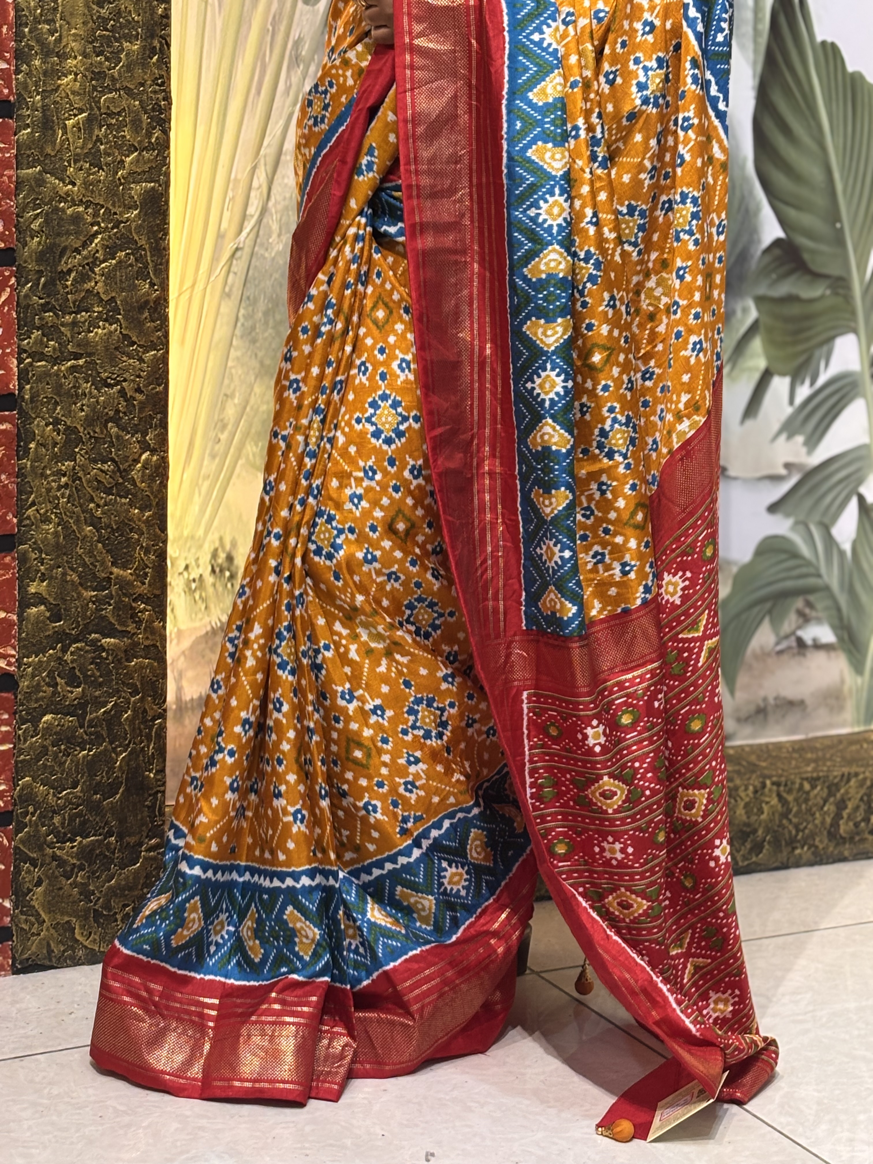 Printed Semi Silk Saree | Elegant & Lightweight
