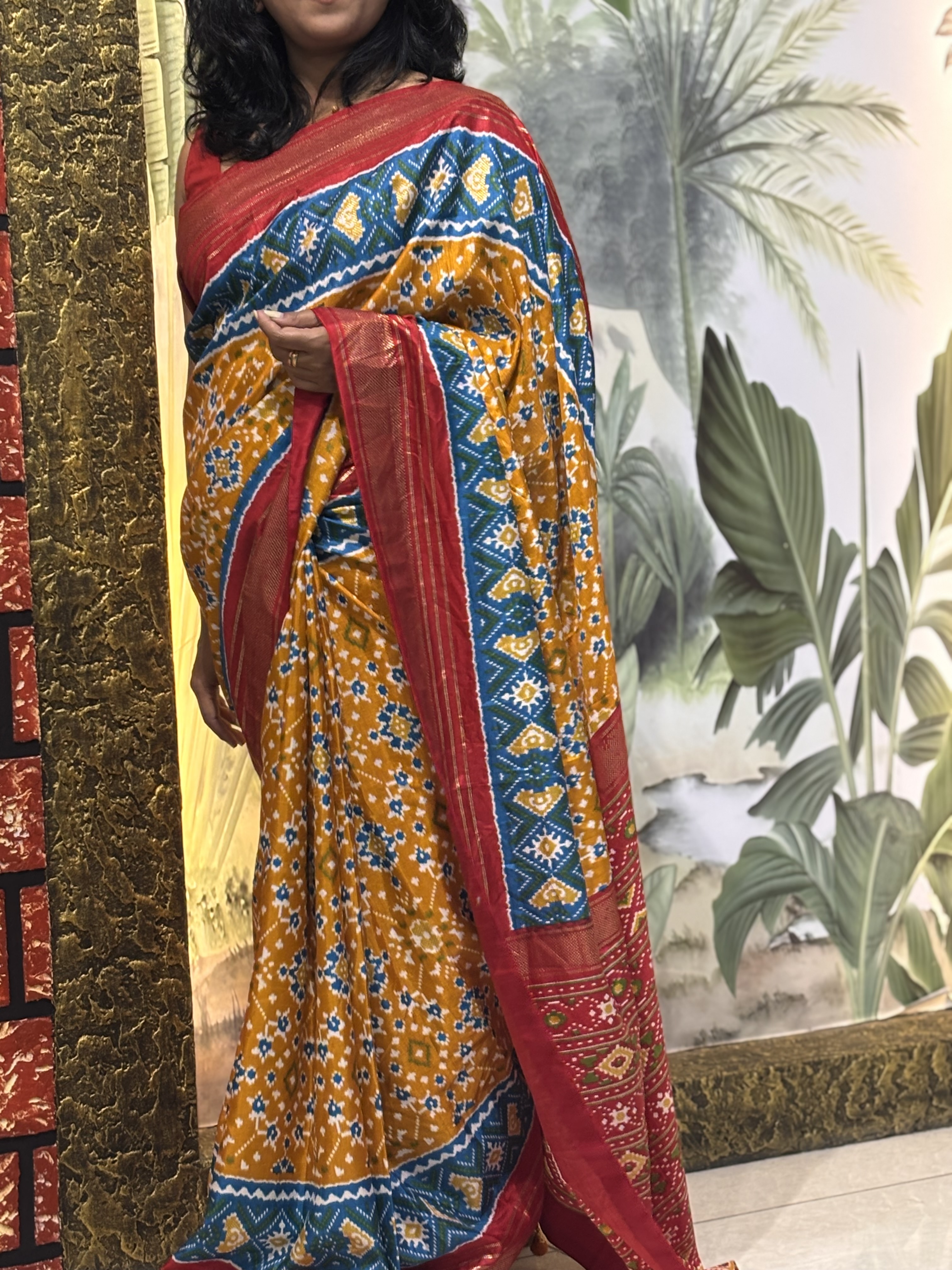 Printed Semi Silk Saree | Elegant & Lightweight