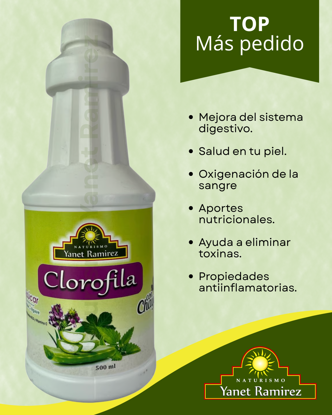 CLOROFILA 500 MIL