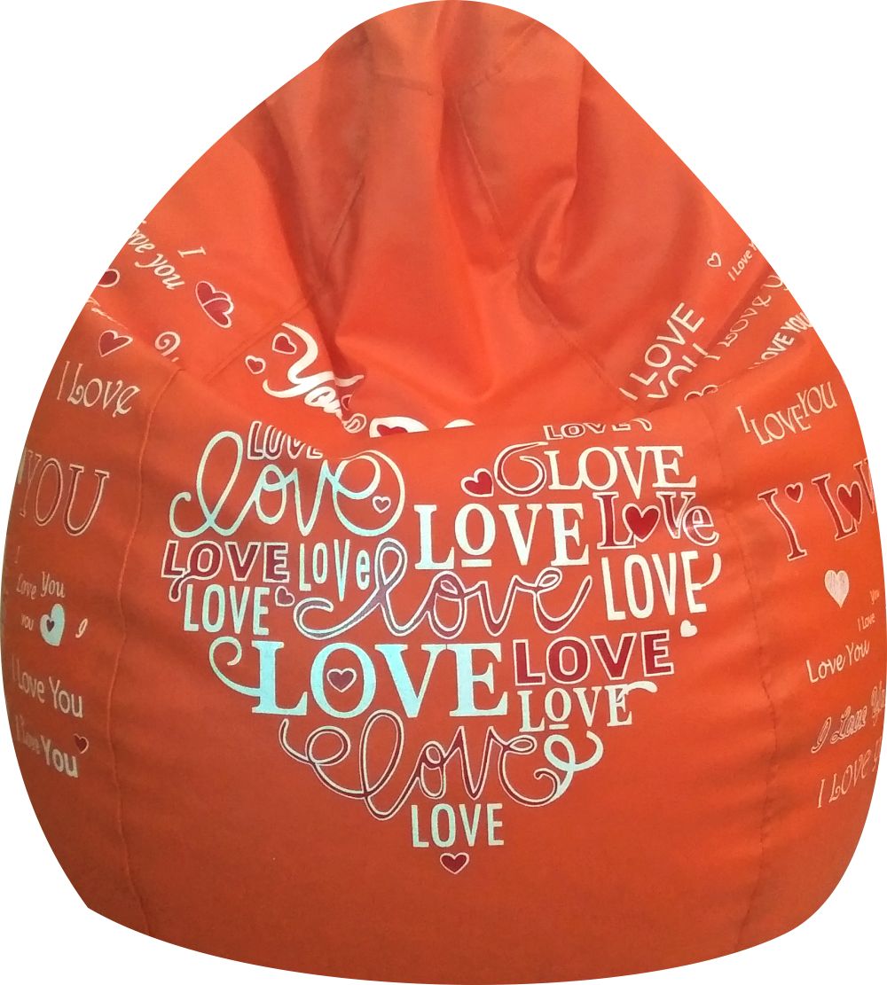 Next Space - XXXL Bean Bag Printed - (Cover Only) - Love