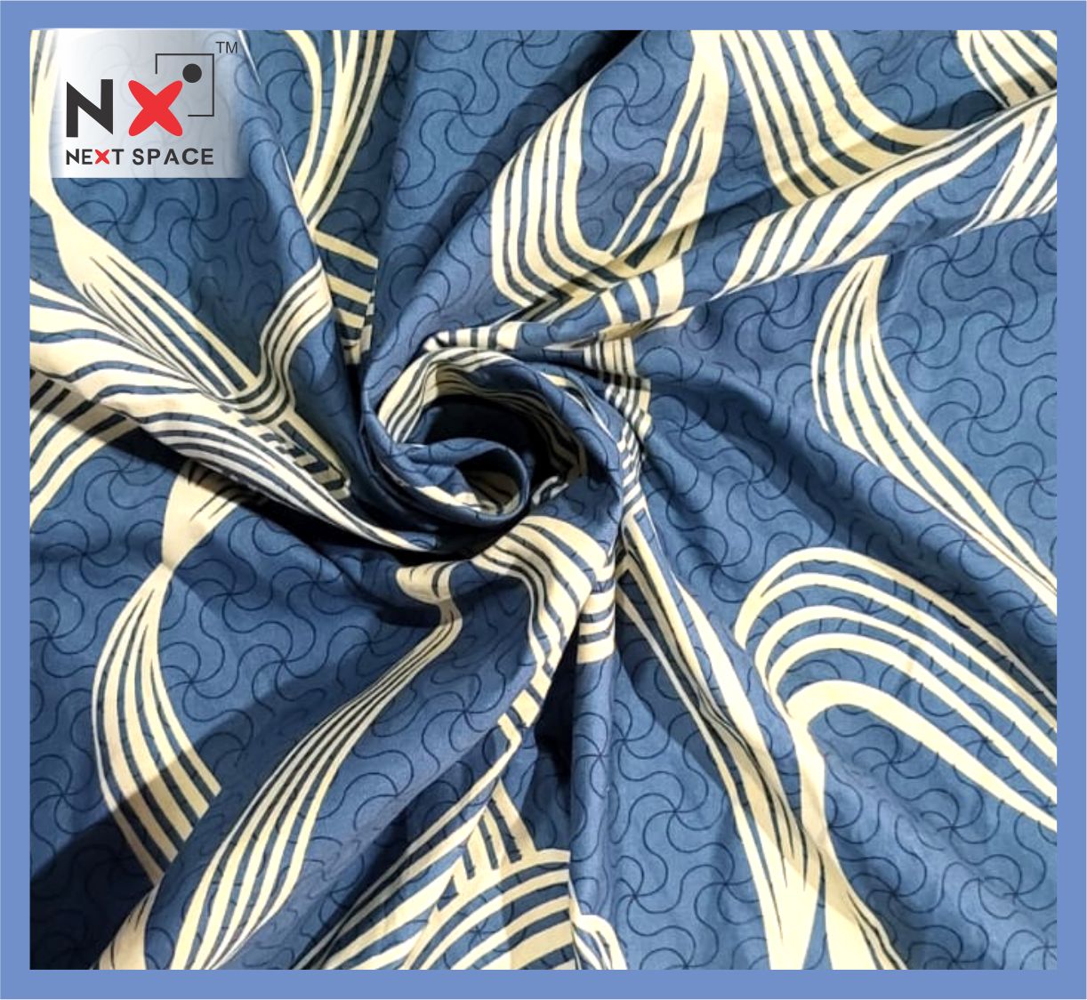 Next Space - Glace Cotton Bed Sheet with Pillow Cover - NX 925 - Doodles 