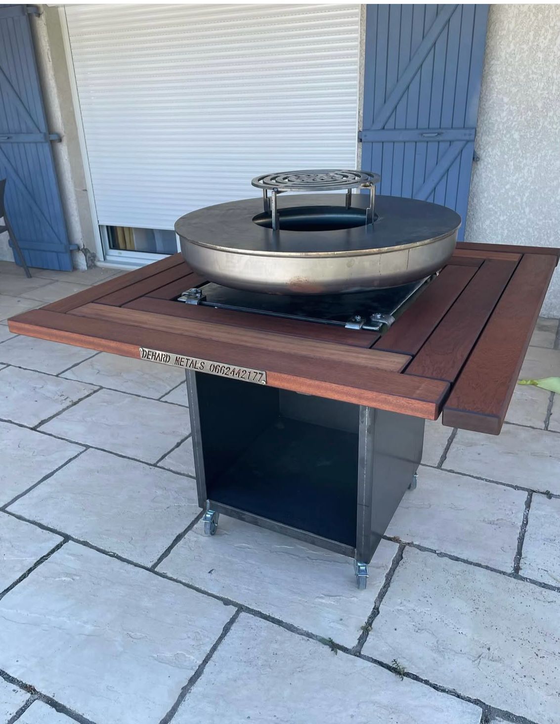 Contour Bois pour Brasero – Sublimez Votre Espace de Cuisson