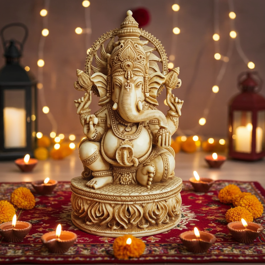 Handcrafted Lord Ganesha Statue