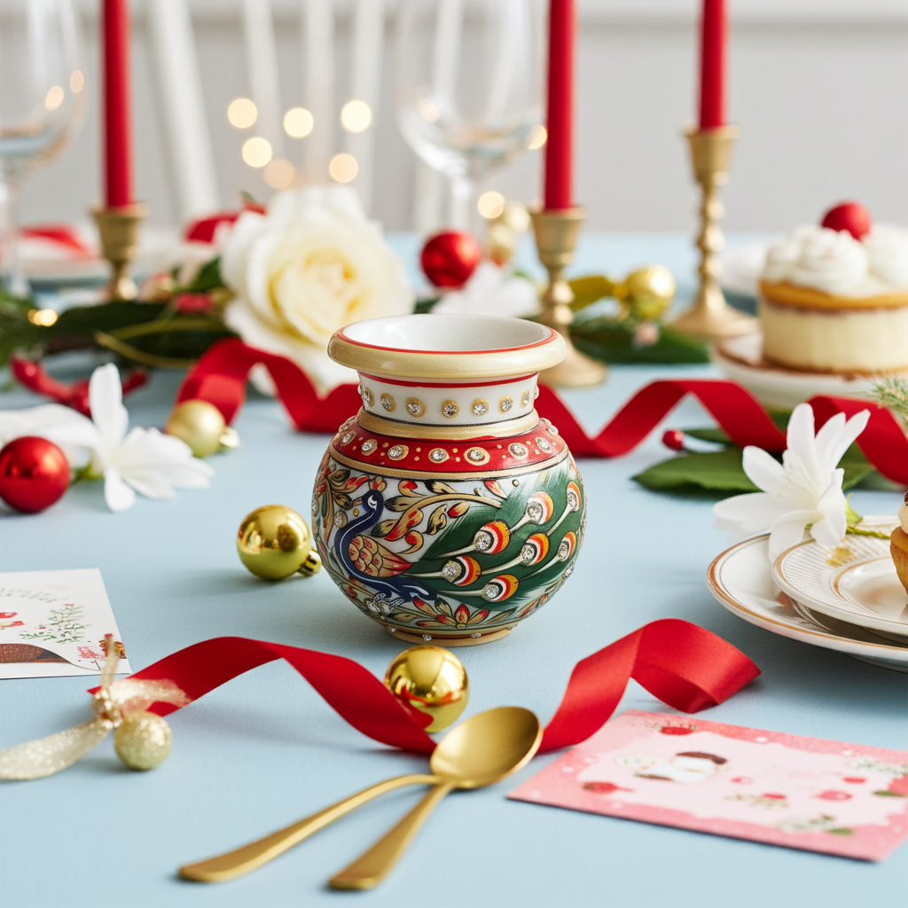 Hand-painted Decorative Ceramic Vase
