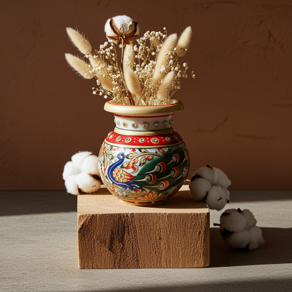 Hand-painted Decorative Ceramic Vase