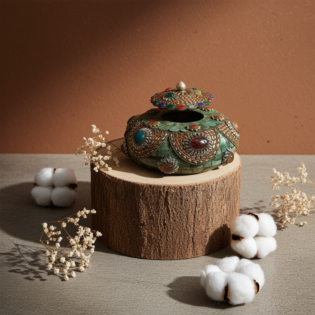 Handcrafted Ornate Jewelry Box