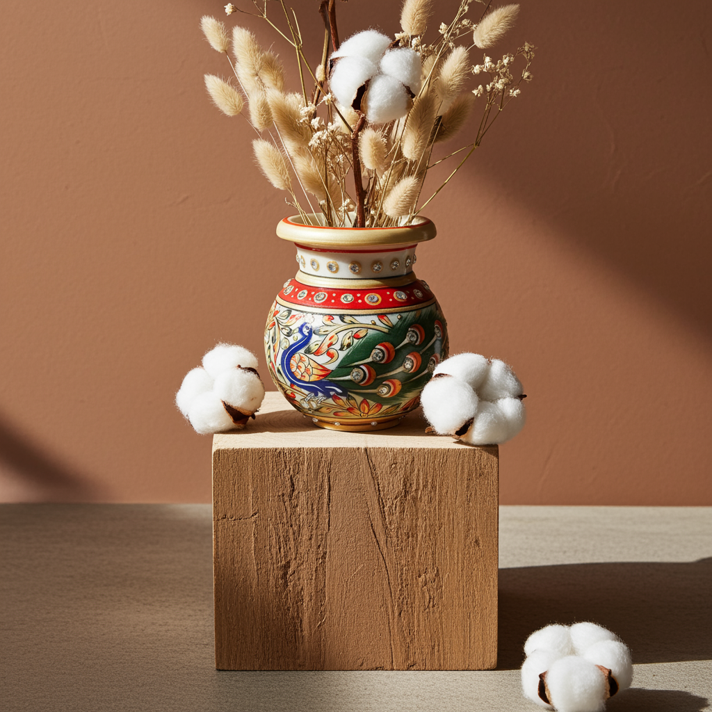Hand-painted Decorative Ceramic Vase