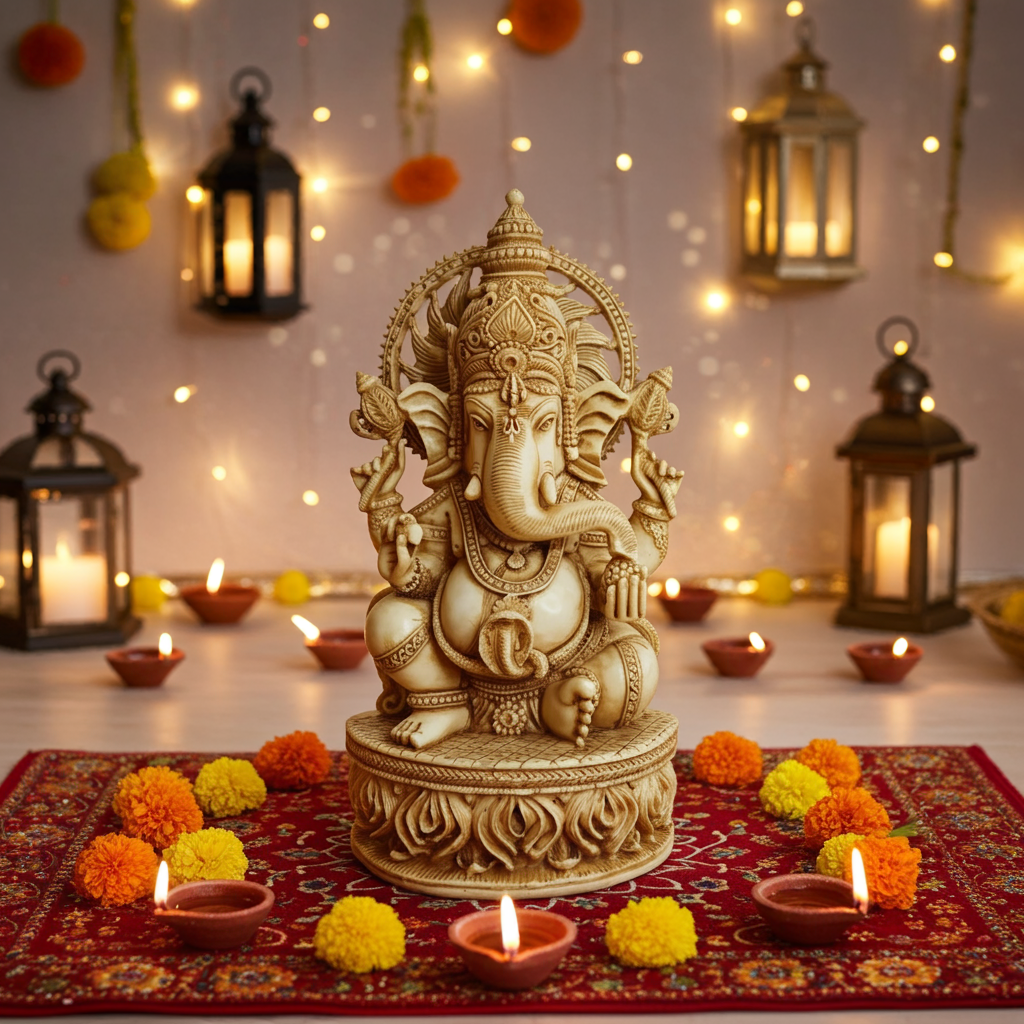 Handcrafted Lord Ganesha Statue