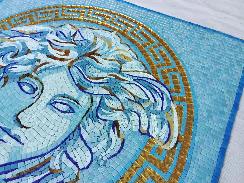 Moderne Glas Mosaik Wandkunst Fliesen || Modern Glass Mosaic Wall Art Tiles