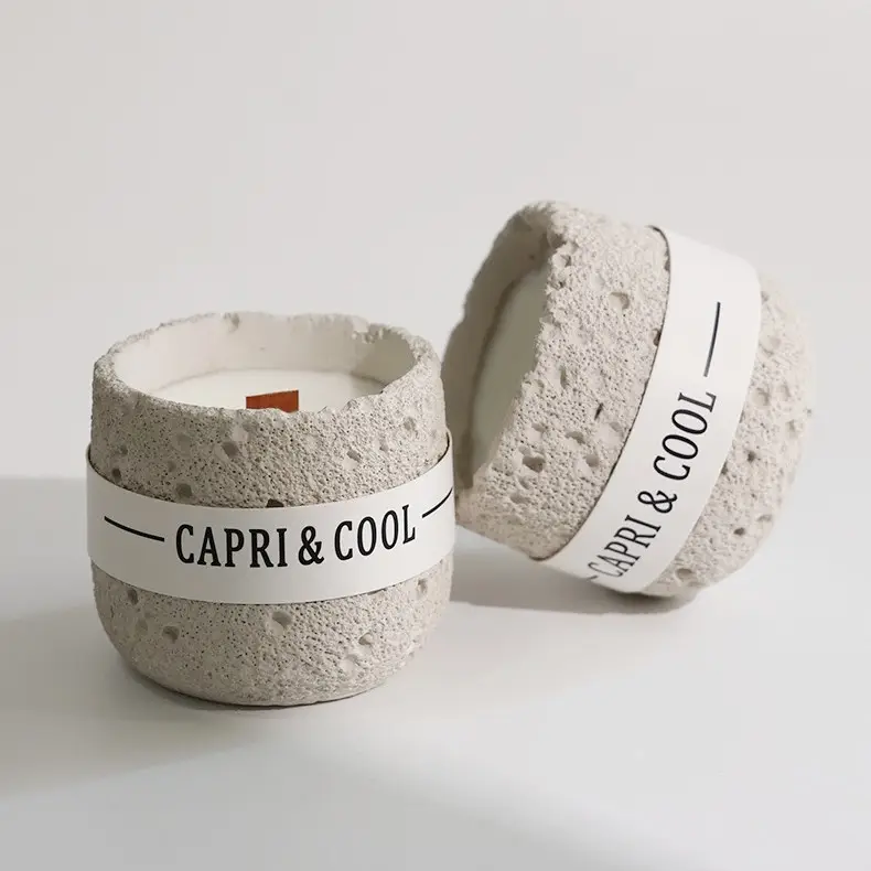 Luxus Duftkerze aus Sojawachs im Geschenkkarton mit Holzdocht || Luxury Soy Wax Scented Candle in Gift Box with Wooden Wick