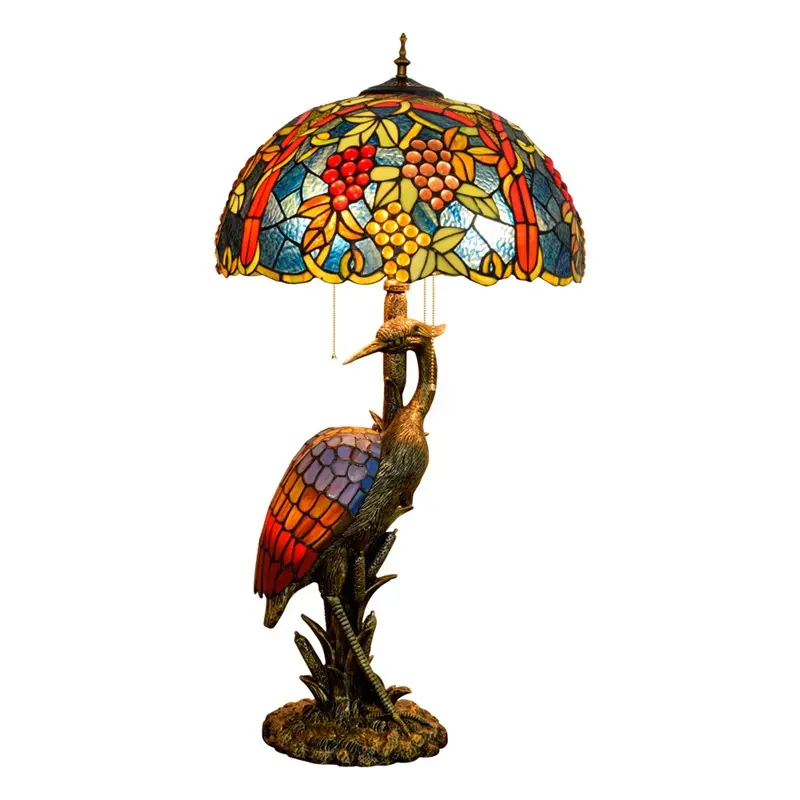Türkische Lampe mit farbigen Acrylperlen, Marokkanische Tischlampe, LED, Drahtloses Laden || Turkish lamp with coloured acrylic beads, Moroccan table lamp, LED, wireless charging