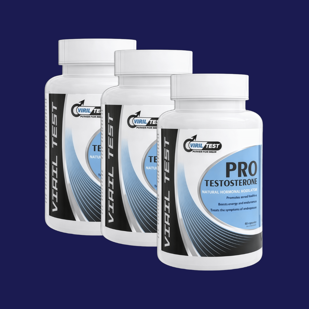 Viril Test PRO TESTOSTERONE - 3 UNIDADES