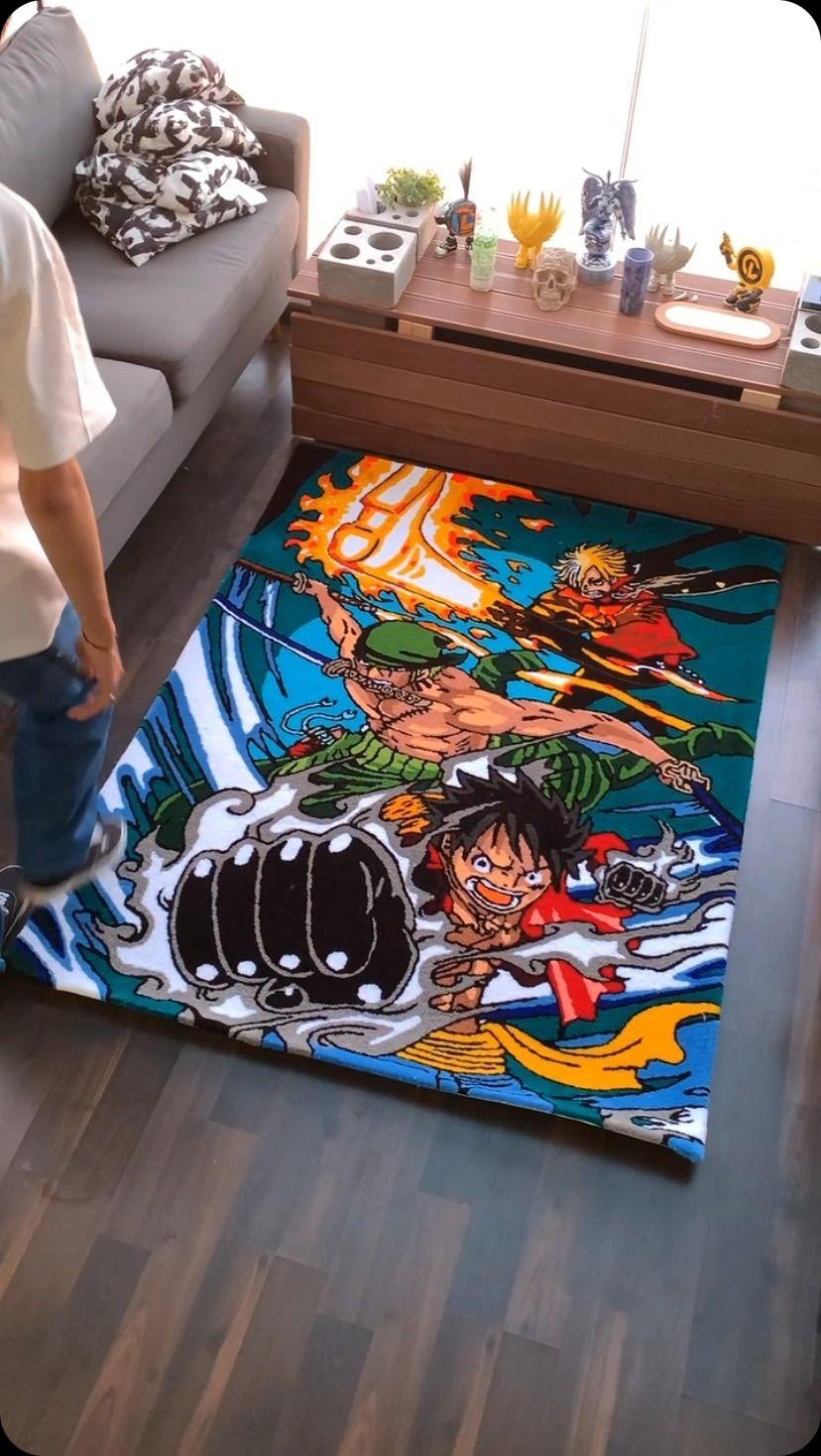 One Piece Anime Rug - 4 feet