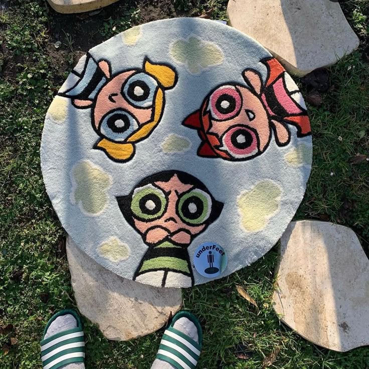 Power puff girls Rug - i wont dare step on it