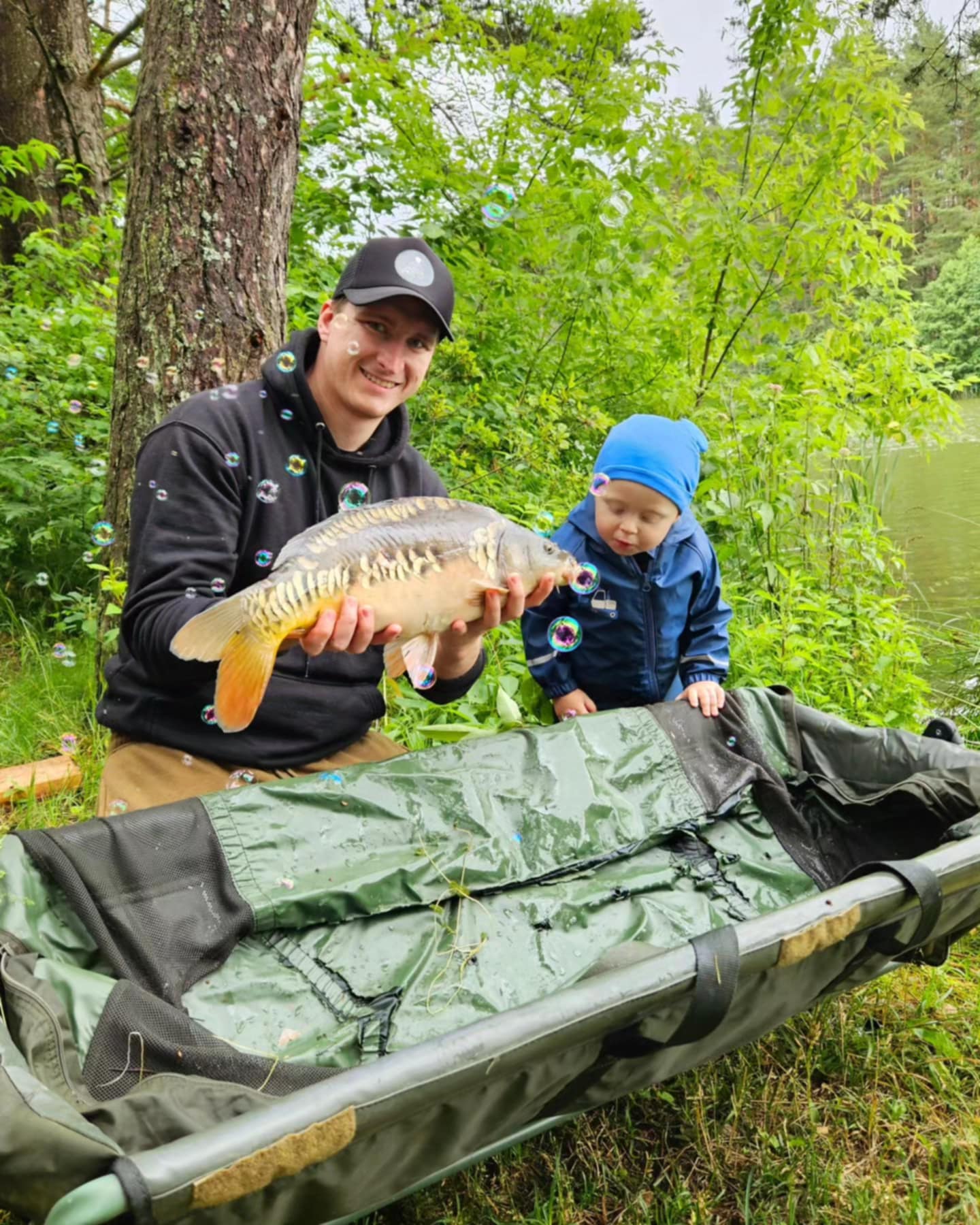 Karpių žvejybos ekskursija