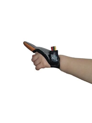 Vaikiškas antpirštis žvejybai 